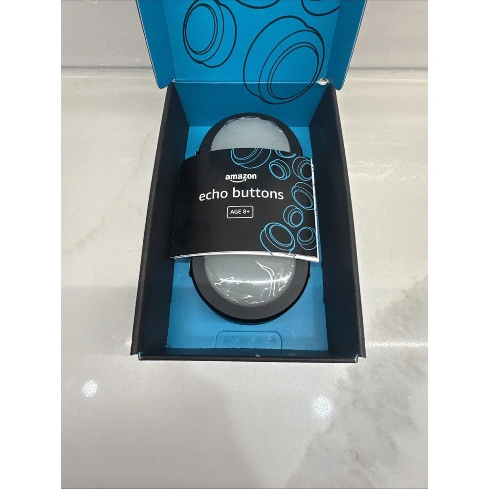 Amazon Echo Buttons Alexa Gaming Gadget 2 Pack New Open Box - Fast Shipping!